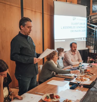 Ouverture de la 80ème assemblée générale par André